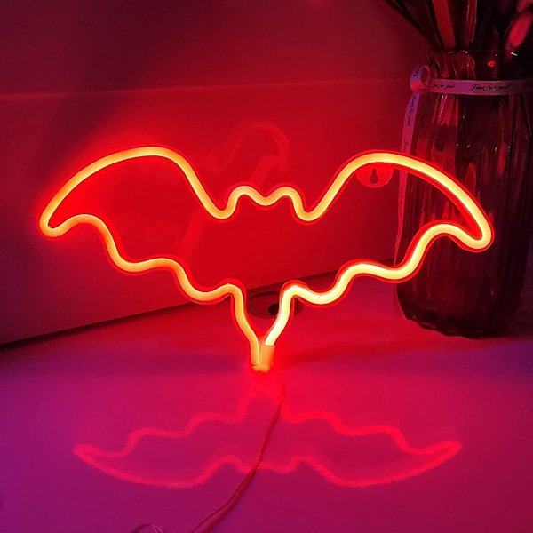 USB eller 3 - AA Batteridrevet Neon Lys, LED Borddekoration, Værelsesvægdekoration til Piger, Fødselsdagsgaver til Børn, Bryllupsfestartikler, Forretningsgaver Neon