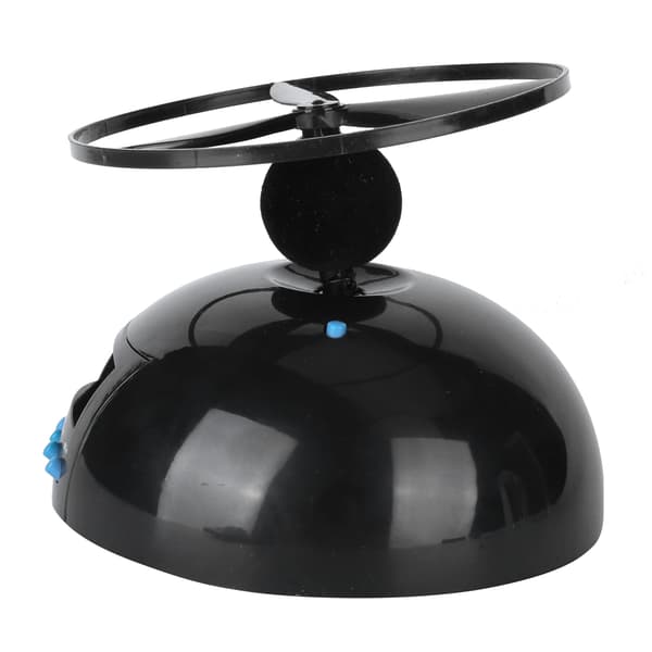 Väckarklocka Nyhet Flygande LCD Digital Portabel Mini Rund Propeller Hushållsartiklar