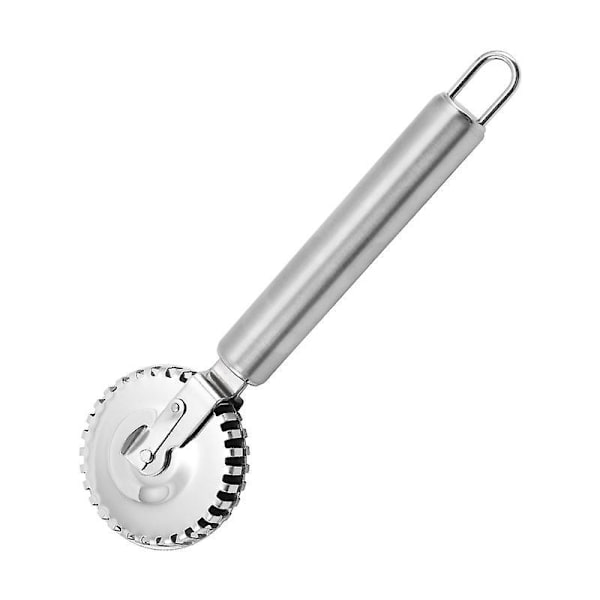 Pastadelare och Bakverksskärare i Rostfritt Stål, 7 tum, Silver