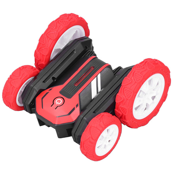 RC-tempputyökaluauto, lapset, 2,4 GHz, kaksisuuntainen, 360 asteen pyöriminen, kauko-ohjattava auto, syntymäpäivälahja, punainen