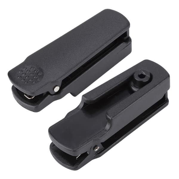 10 STK Vandtæt Sort Walkie Talkie Bælteclips Tilbehør Til BAOFENG UV-9R Plus