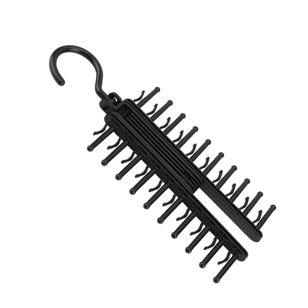 Justerbart kryss X slipsstativ belte skjerf krokhengerholder organisator