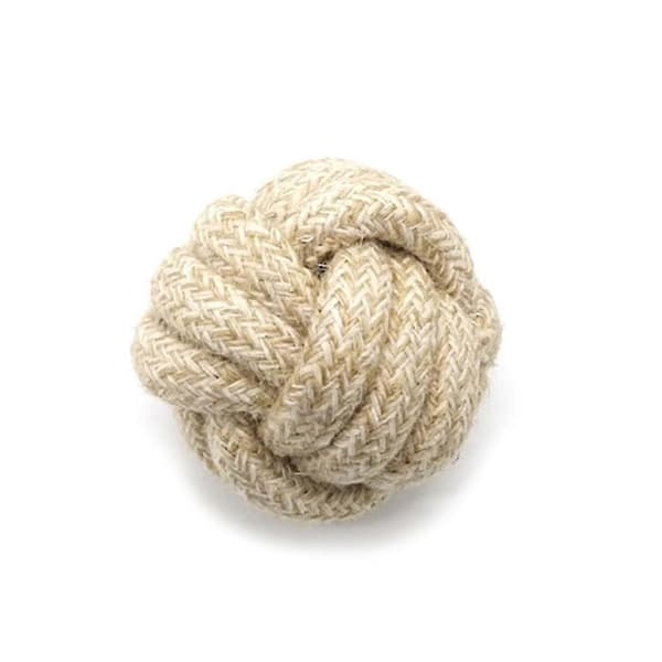 Puppy Teeth Cleaning Supplies Durable High Quality Cotton Knot Ball Toy