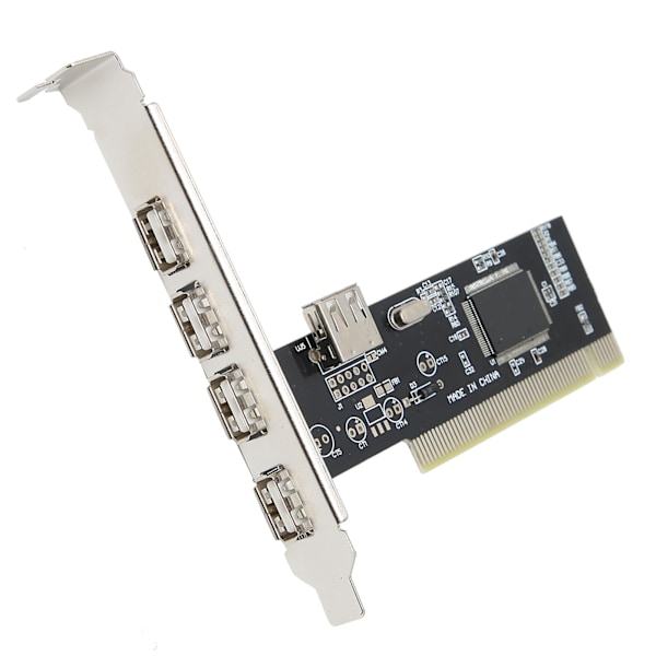 PCI-laajennuskortti 4-porttiseen USB2.0-hub-sovittimeen, nopea muuntaja, universaali PC-lisävaruste