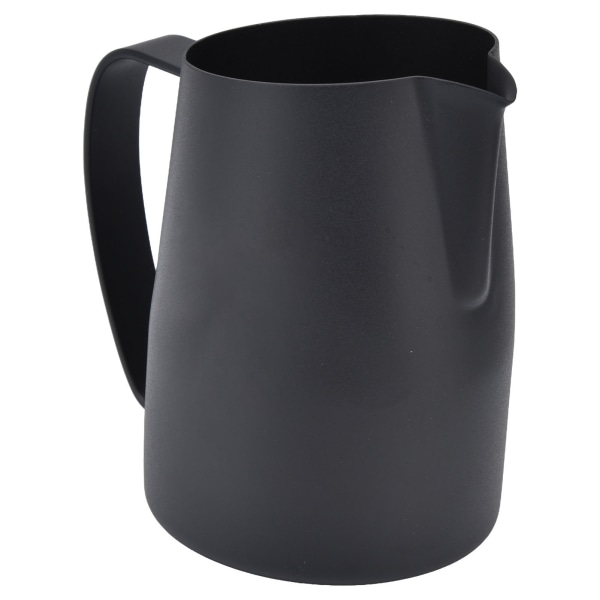 Fortykket melkeskummende kanne spiss tut Skummekopp 450 ml med skrå topp PTFE-belegg for kaffemaskin CafeBlack