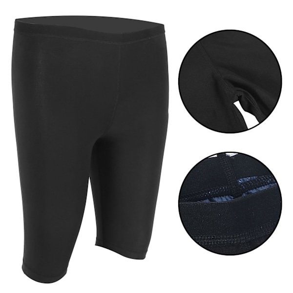 Naisten kuntoilusaunahikihousut synnytyksen jälkeiset leggingssit treenihoikentava vartalonmuotoilija 2XL/3XL