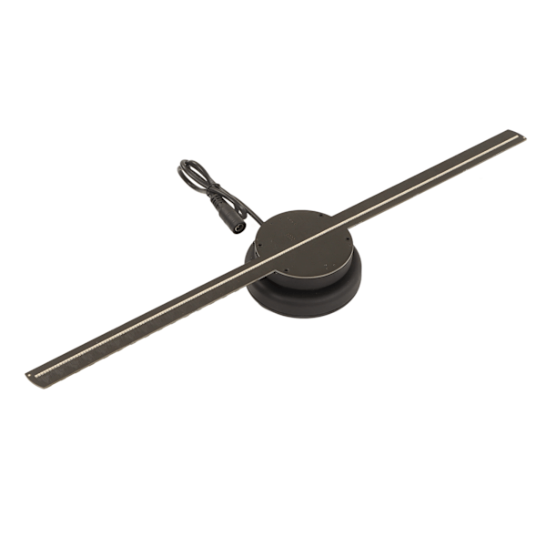 3D Hologram Fan 224LED 400x400mm WiFi Fjernbetjening 3D Hologram Projektor Reklame Display 100‑240V AU Stik
