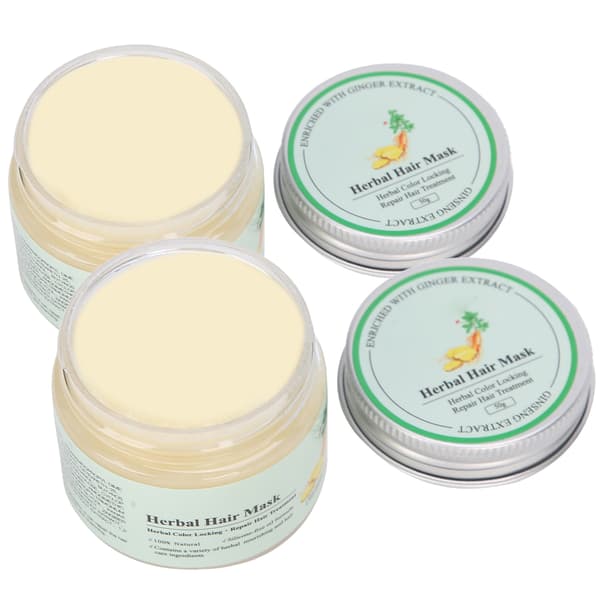 VISUAL SOURCE 2 stk. 50g Urtehårmaske Reparerende Nærende Fugtgivende Hårplejecreme