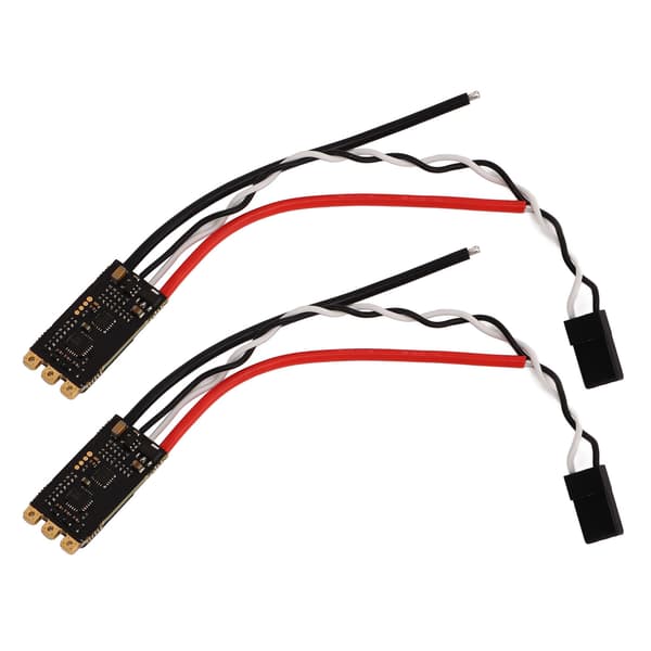 45A Børsteløs ESC Hastighetsregulator RC Drone ESC med LED-lys for FPV Crossing Drone Fireaks Drone 2 stk