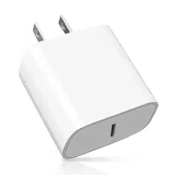 USB C-laddare 20W PD Snabbladdningsblock Typ C Strömadapter för IPhone 12 11 Pro Xmax US-kontakt Vit