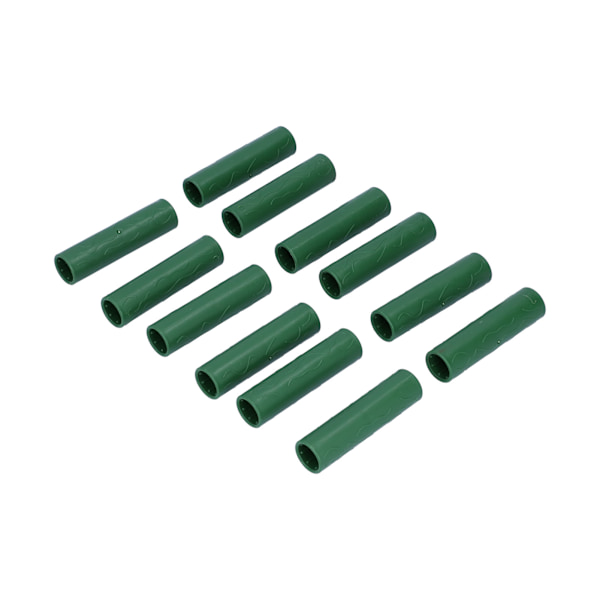 12 st Trädgårdsstake Anslutningsrör Vinrankor Klätterväxtstödstakar Anslutningar 16 mm innerdiameter