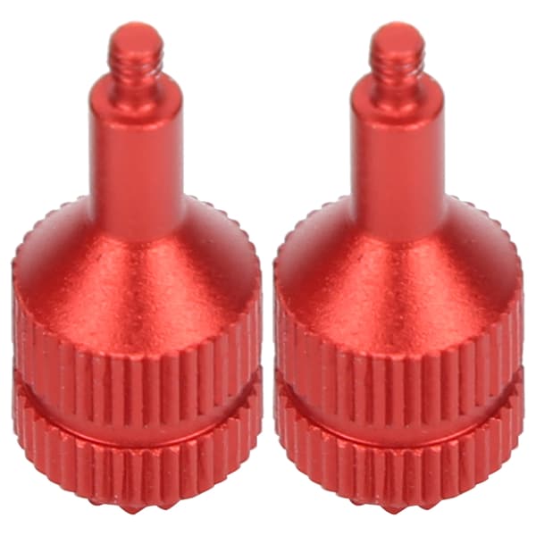 2 st joysticks i aluminium för DJI FPV V2 Protector fjärrkontroll RockerRed