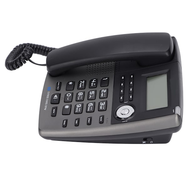 Sladdtelefon med högtalartelefon Extra stor lutningsdisplay Trådbunden telefon för hem hotellkontor