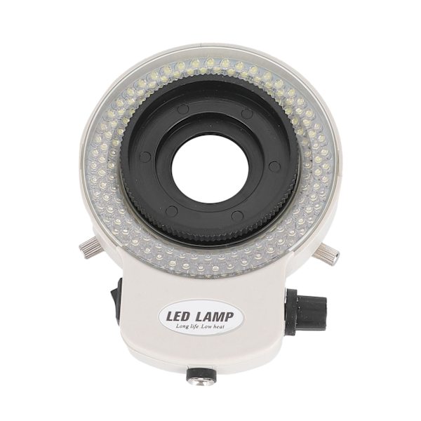 Justerbar 144 LED ringlys til stereomikroskop og kamera AC100-240VEU-stik