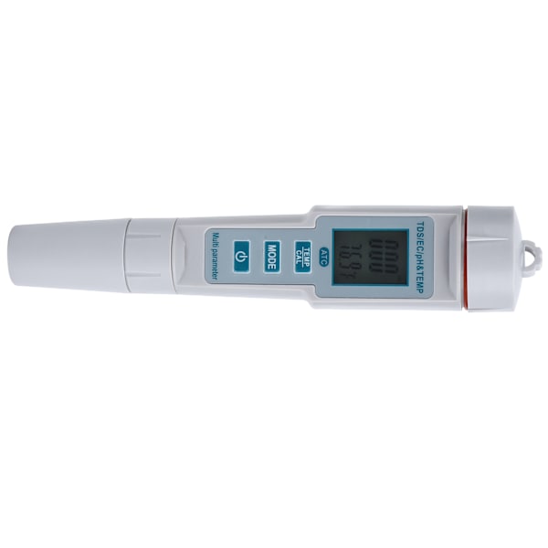 4 i 1 PH TDS EC Temp Test Penna Digital Vattenkvalitetstestare Mätare för Dricksvatten Simbassäng