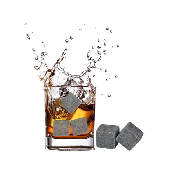 Förpackning med 9st Whisky Kylsten Isbitar Drycker Vin Öl Kylare Barware Kuber Presentförpackning