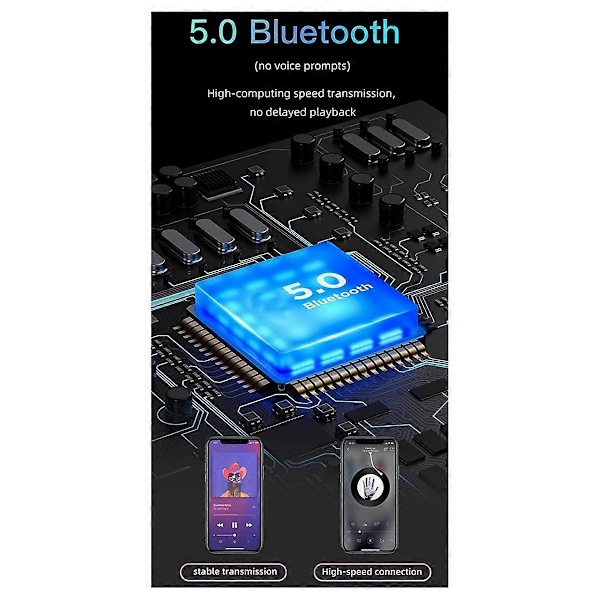 AK360 Stereo Bil Hjemmeforsterker USB Lossless Avspilling Radioforsterker
