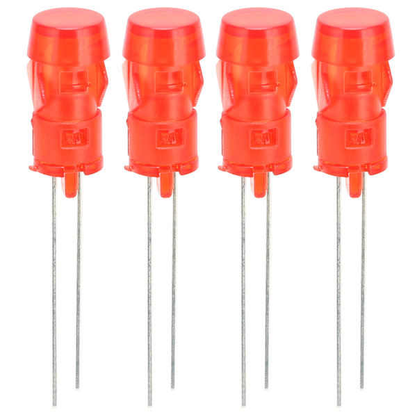 20 st 3 mm DIY LED-diod bärbar ljusdiod för vetenskapligt projekt ExperimentRött ljus
