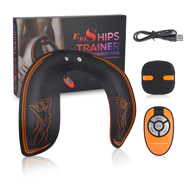 EMS Elektroestimulator Balder, Balde Stimulator, Hoftræner til Hofte Kvinder, Vibrationsmassage