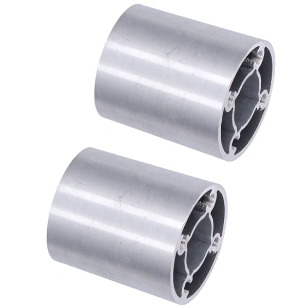 2 stk. 6063 aluminiumslegeringsrør runde lige værktøjer til robotter lejesæder OD 32mm6103‑0032‑0043