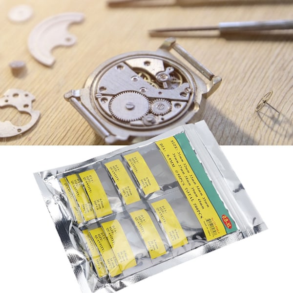 500 st 0,9 mm O-ring gummitätning watch cover packningar watch reparationsverktyg