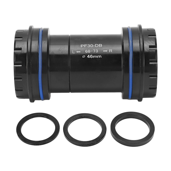 PF30 Bike Bottom Bracket Five Way Aluminium Alloy Bike Crank Axis for DUB Series Chainring Cycling