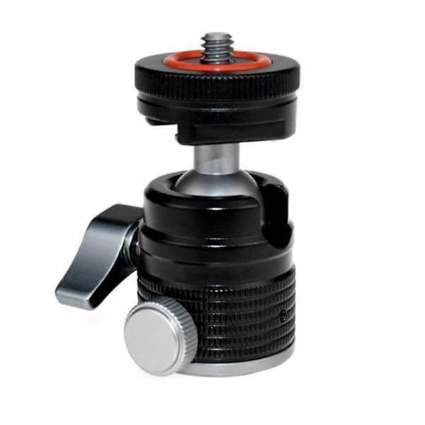 Mini Kulstativ med 3/8-tums skruvfästen för DSLR-kameror
