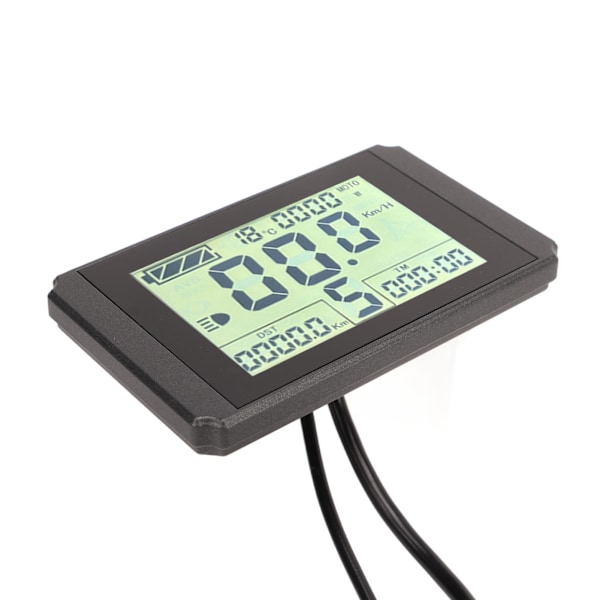 Elektrisk cykel LCD-display udskiftning del modifikation LCD10H display panel SM stik til KT