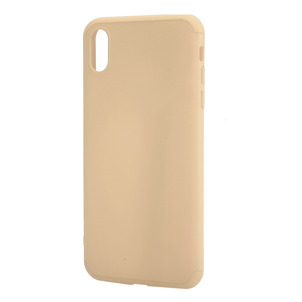 Monteras mobilskal, stöttåligt, antikollisionsskydd, passform för iPhonexs Max, guld