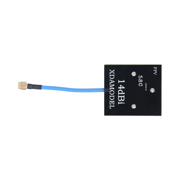 Retningsbestemt Patch Antennepanel Højforstærkningskort til FPV-system 5.8G 14dBi FA5800‑40‑14