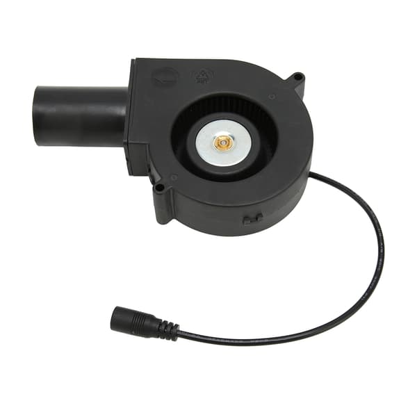 97x97mm Mini Blåservifte DC 12V Blåservifte med Hastighetskontroll for Mottaker DVR for Xbox Modemkjøling US Plug 100‑240V