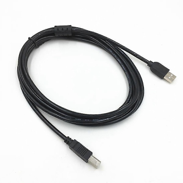 USB-skrivarkabel Alla skrivare Skanner 3 meter A till B Universal USB 2.0-skrivarkabel