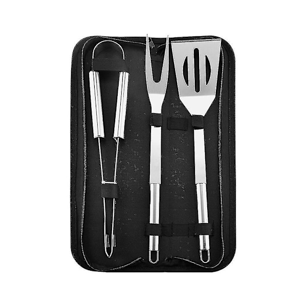BBQ Redskap 3 delar Rostfritt Stål BBQ Redskap Kit