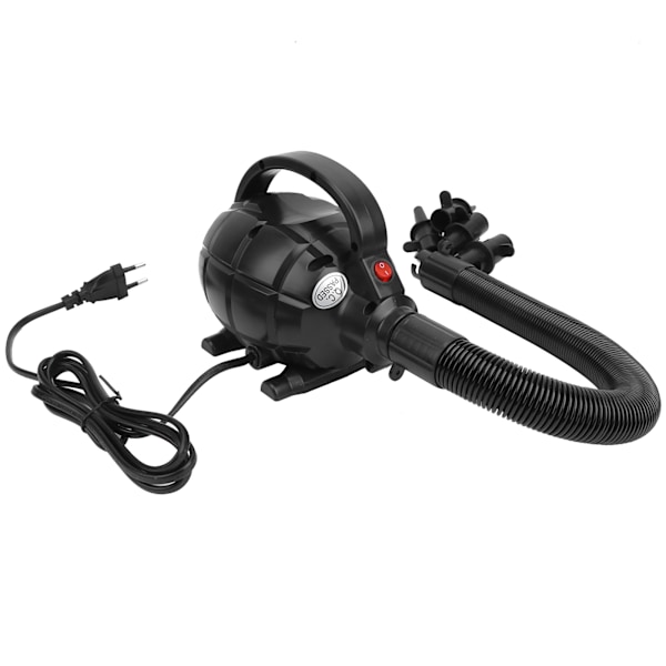 600W Elektrisk Luftpumpe Oppustelig Båd Flåde Madras Bærbar Oppustelig Pumpe EU Stik 220‑240V
