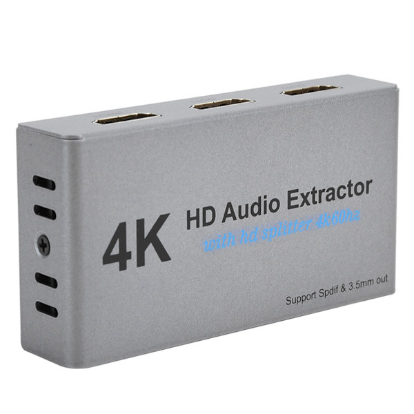 4k HDMI Audio Extractor HighDefinition 1 pisteen 2 muuntimen USB portin tietokonetarvikkeet