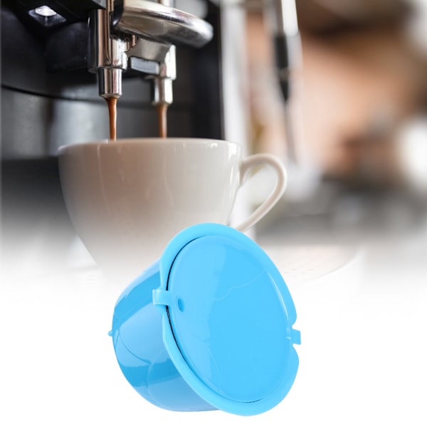 5 stk. gjenbrukbare og påfyllbare kaffekapsler for husholdninger, passer til DOLCE GUSTO-serien kaffemaskiner