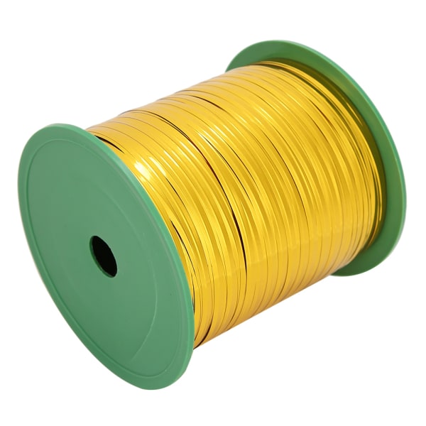 400 Yards Twist Slipsar Godispåse Bakning Förpackning Presentkartong Blomma Twist SlipsarGuld