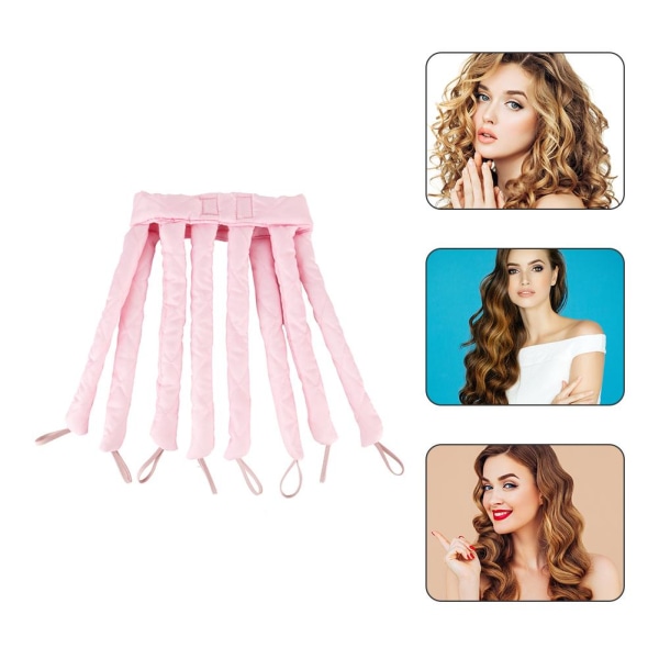 Blæksprutteformet varmefri hårrulle til kvinder piger hår krøllestang pandebånd Husholdningsstylingværktøj