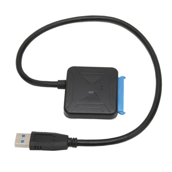 SATA til USB 3.0-adapterkabel for 2,5-tommers 3,5-tommers HDD SSD Høyhastighets SATA III til USB-harddiskadapterkabelstøtte