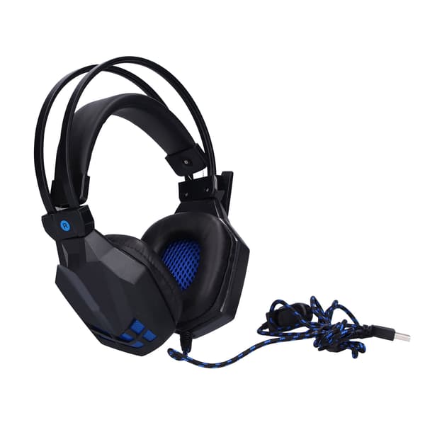Gaming Headset Belyst Gaming Headset med Støjreducerende Mikrofon til PS4