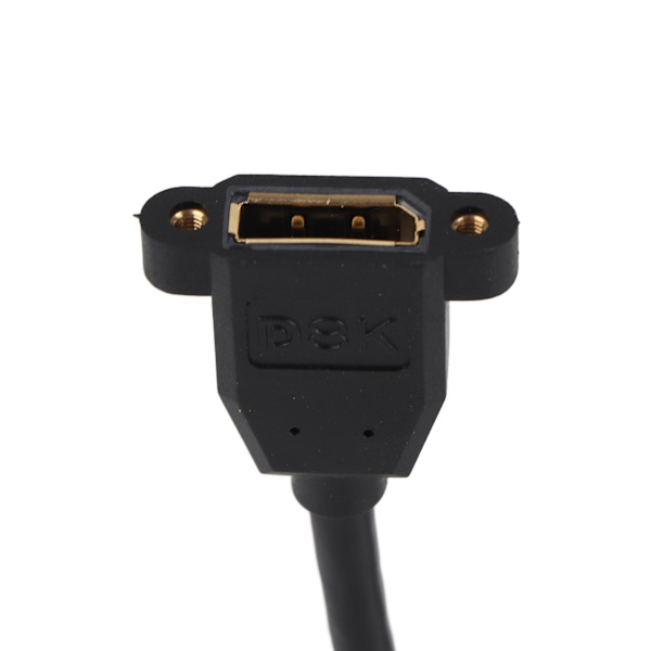 Displayport hane till displayport honstöd 8K vid 60HZ 4K vid 120HZ 90° armbåge Displayport 1.4 Kabel 0,3 meter för display