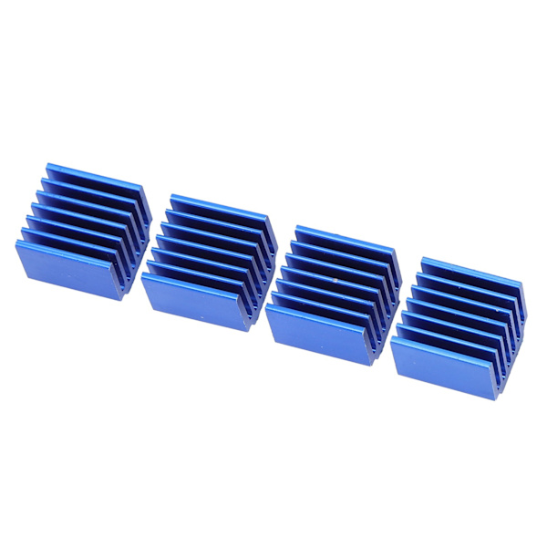 4 st Heatsink Mini Cooler med termiskt ledande tejp för TMC 2100/2208 LV8729 Steppermotordrivrutin