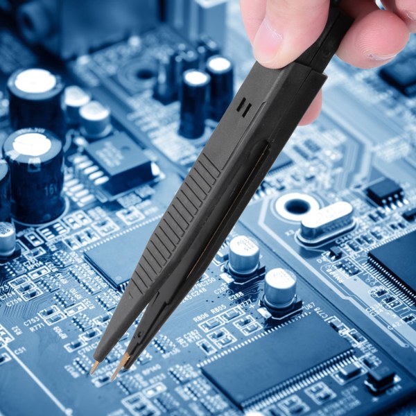 Transistor Tester Tillbehör Högkänslig elektronik Checker Test Clip Pincett