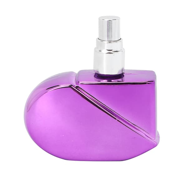 Genopfyldelig Parfume Atomizer Flaske Hjerteformet Bærbar Tom Parfume Sprayflaske 25ml Lilla