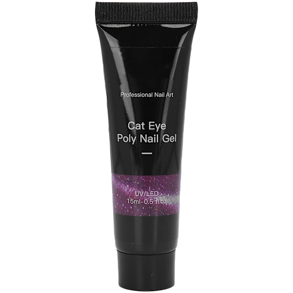 Professionel negleforlængelsesgel pailletter neglekunst soak off UV gel manicure værktøj 15mlRE09‑63