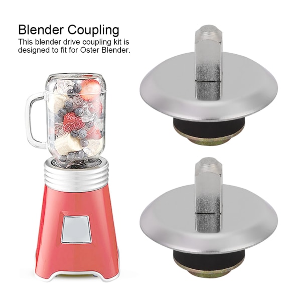 2 stk. koblingssett for drivverk til blender - reservedeler som passer til Oster Osterizer-blender