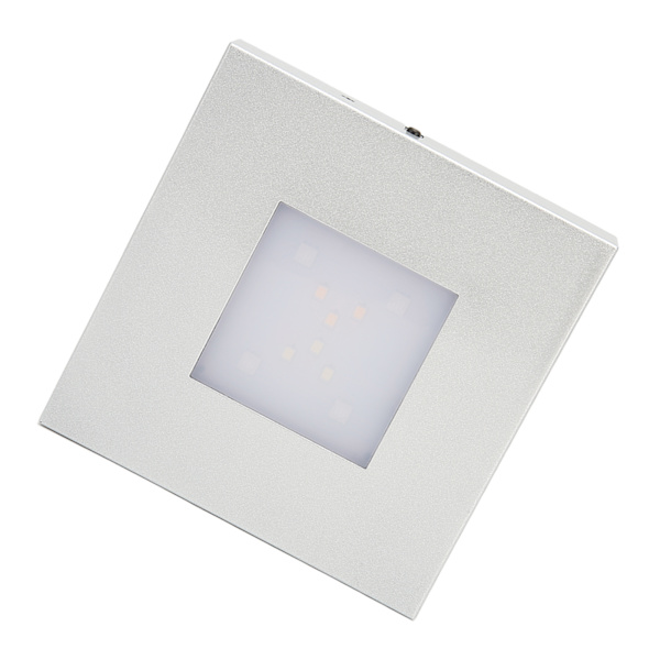 LED Display Bas Sekventiell Belysning Sqaure Light Display Stand USB Laddning för glasfigurer Konstsmycken