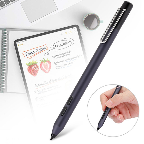 Tablet Smart Stylus Universal Pen Passer til Microsoft Surface Pro 3 4 5 G Book Go Mørkeblå