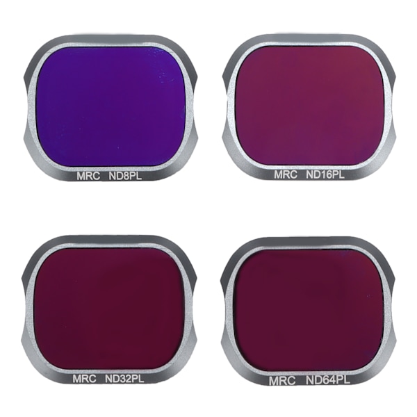ND8PL 16PL 32PL 64PL Multilayer Nanometer Coating Vandtæt ND Filter til Mavic Pro 2