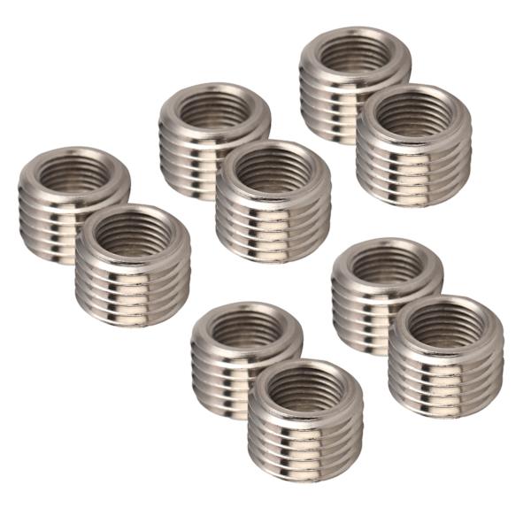 10 kpl kierteen korjausmutterin muunnoskanta ruostumattomasta teräksestä RC1/8 M14 x 1,5 10mm